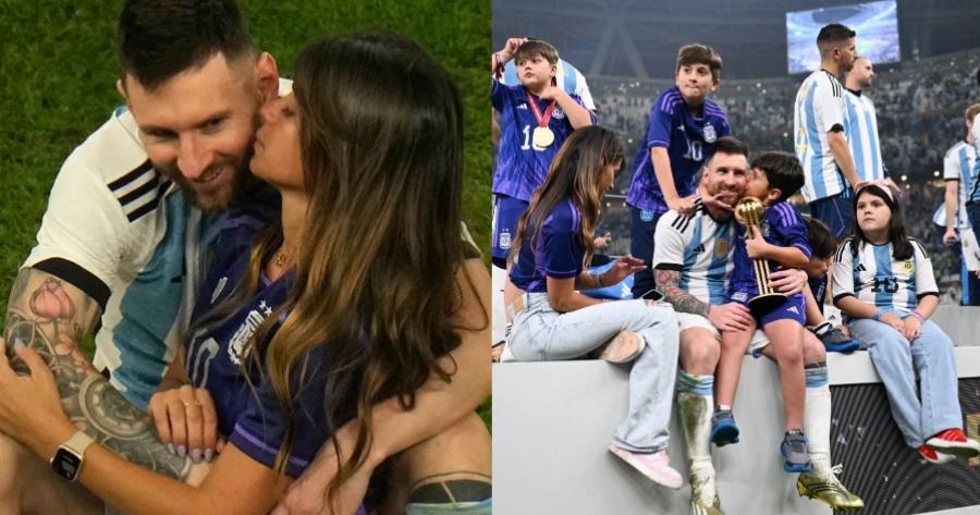 Μελαχρινή, κούκλα και ο παιδικός του έρωτας: Η σύζυγος του Μέσι και μητέρα των 3 παιδιών του μοιάζει με κορυφαίο μοντέλο