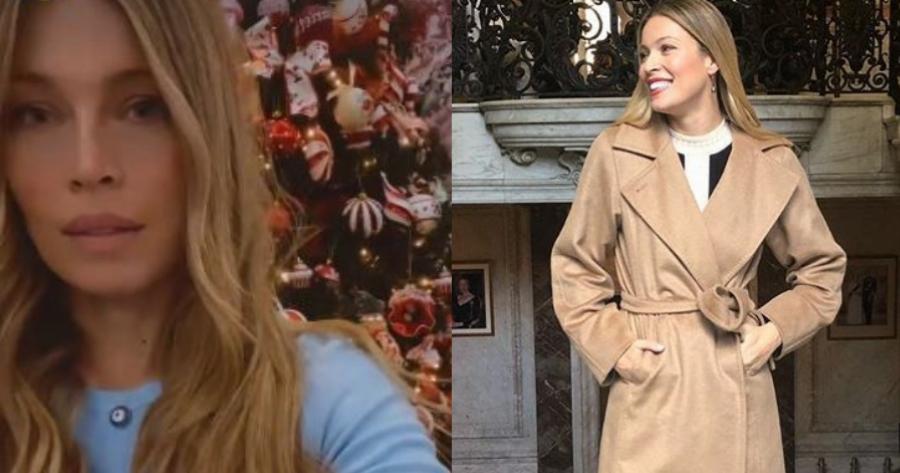 Λες και βγήκε από παραμύθι: Το θεόρατο Χριστουγεννιάτικο δέντρο που στόλισε η Μαριέττα Χρουσαλά στην έπαυλη της