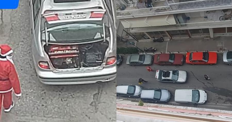 Θεσσαλονίκη: Ρομά λένε τα κάλαντα από ηχείο αυτοκινήτου και οι περαστικοί μένουν άφωνοι