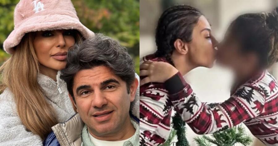 Στο κλίμα των Χριστουγέννων ο Νίκος Κουρκούλης με τη Κέλλυ Κελεκίδου: Στόλισαν το δέντρο τους μαζί με τα παιδιά τους