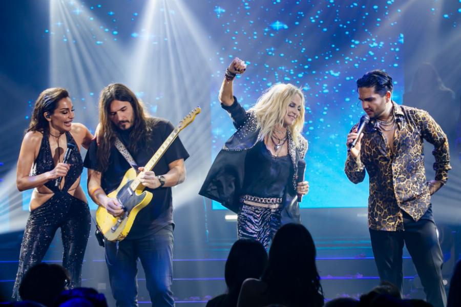 Στην ίδια σκηνή μετά το τέλος της κόντρας τους: Βίσση, Βανδή και Μάστορας σε μία σπάνια μουσική συνύπαρξη