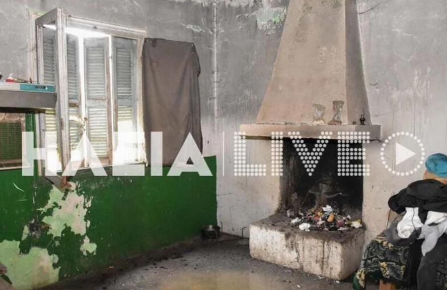 Οι ειδήσεις δεν θα το δείξουν: Τα Χριστούγεννα ενός άπορου στην Ηλεία σε καμένο σπίτι, χωρίς ρεύμα και νερό