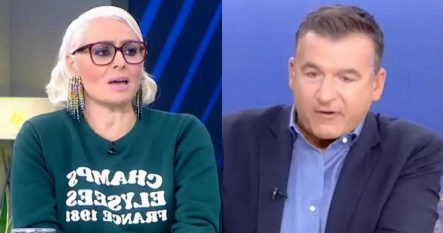 «Σφάχτηκαν» στον αέρα Γιώργος Λιάγκας και Άρια Καλύβα: «Εγώ διευθύνω την εκπομπή» τόνισε ο παρουσιαστής