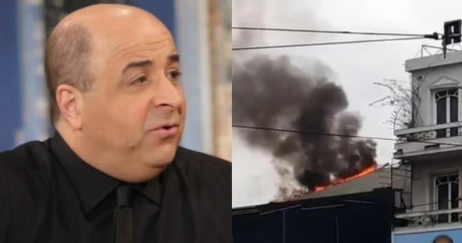 Ώρες αγωνίας για τον Μάρκο Σεφερλή: Φωτιά στο θέατρο Περοκέ – Μεγάλη ανησυχία για τις εξελίξεις