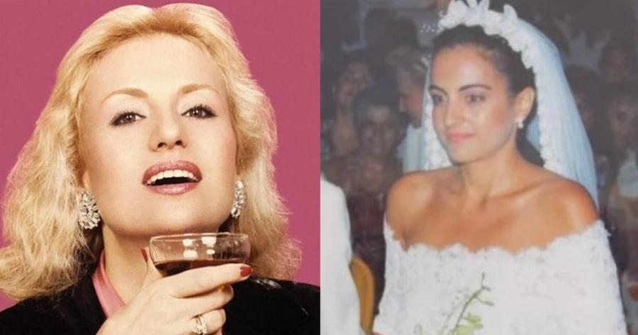 Σαγήνευσε τους πάντες: Καμία δεν τολμάει να βάλει αυτό που έβαλε η Βίκυ Μοσχολιού στον γάμο της κόρη της