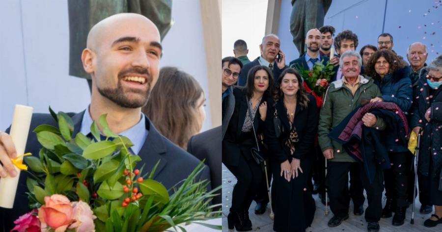 Ο τυφλός φοιτητής που έγινε παράδειγμα προς μίμηση: Ο Σεβαστός Κουμτζής αποφοίτησε με Άριστα στο Τμήμα Μηχανολόγων Μηχανικών του ΑΠΘ