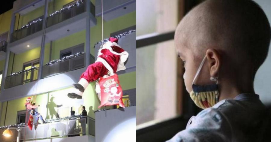 Ατελείωτη η συγκίνηση στο ίδρυμα «ΕΛΠΙΔΑ»: Πυροσβέστες ντύθηκαν «Αγιοβασίληδες» και μοίρασαν δώρα στα παιδιά