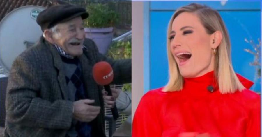 «Είχα πολλές γκομενίτσες»: Τους τρέλανε όλους ο παππούς – «Λύθηκε» στα γέλια η Μελέτη