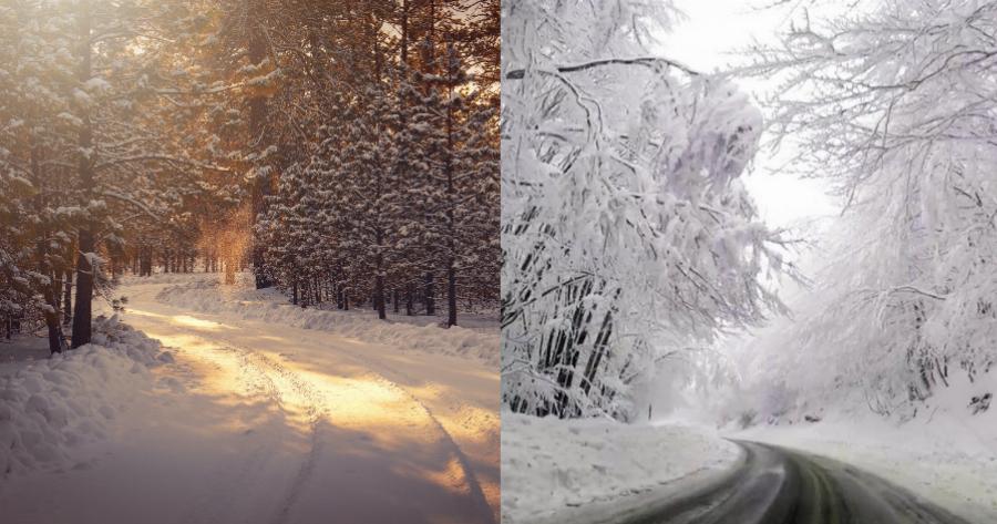Ο χιονισμένος δρόμος της Ελλάδας που μάγεψε ολόκληρο τον πλανήτη -Το βίντεο που δεν θα πιστεύετε ότι γυρίστηκε στη χώρα μας