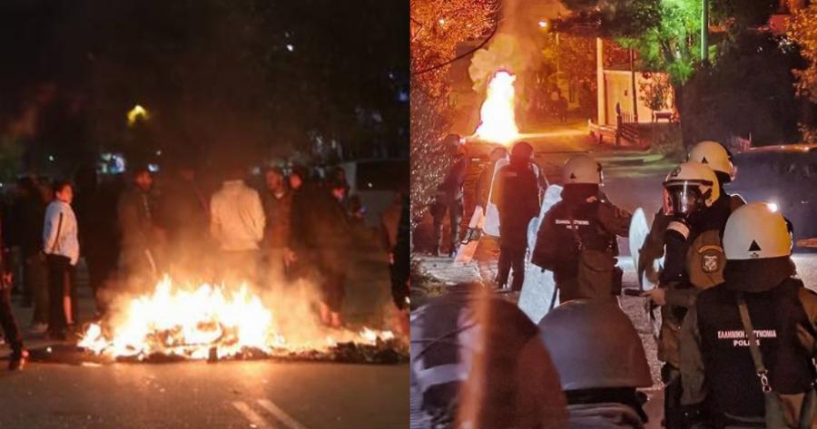 Κλιμακώνονται τα επεισόδια στον Ασπρόπυργο: Ρομά πυροβόλησαν κατά αστυνομικών – Φωτιές σε Μέγαρα και Νέα Ζωή