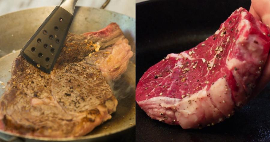 Σαν να βγήκε από εστιατόριο: Το κόλπο για να μαγειρέψετε την ωραιότερη μπριζόλα στο τηγάνι – Το υλικό που απογειώνει το κρέας