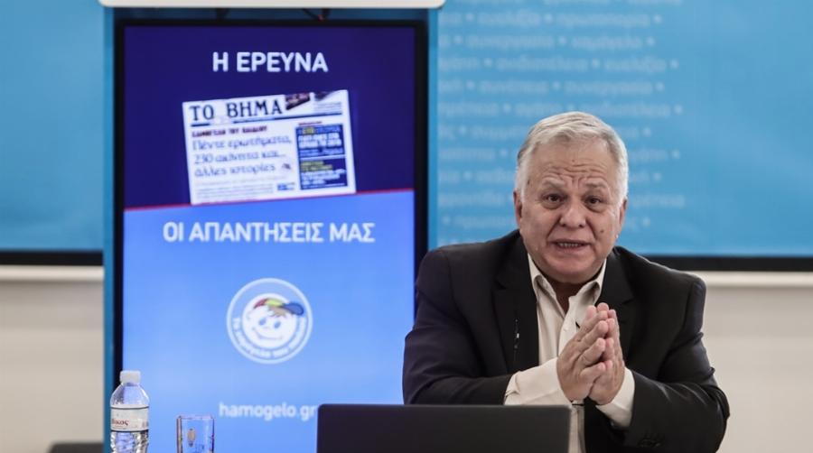 «Σκευωρία και ανθρωποφαγία»: Οργισμένος ο Κώστας Γιαννόπουλος με τις δηλώσεις της Δόμνας Μιχαηλίδου για το Χαμόγελο του Παιδιού