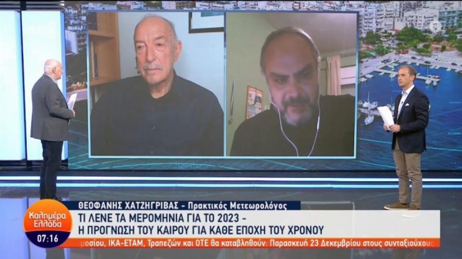 Τα Μερομήνια δείχνουν «λευκά» Χριστούγεννα: Τι καιρό θα κάνει μέχρι τη Πρωτοχρονιά