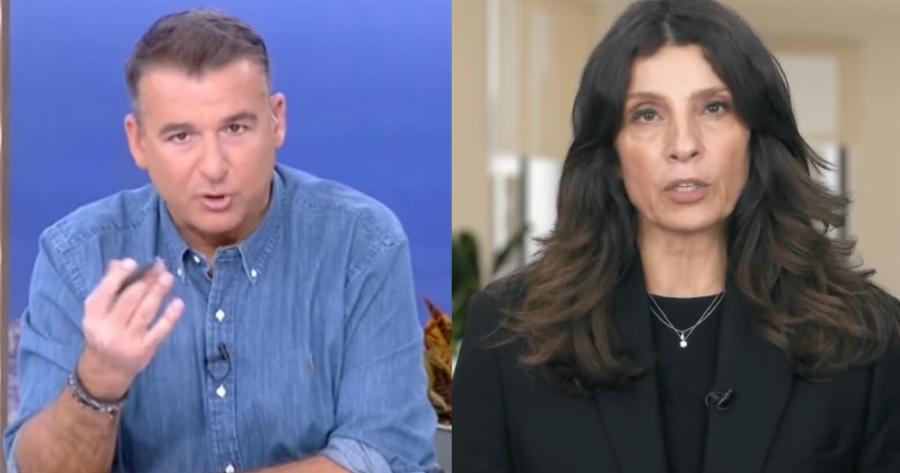 Γιώργος Λιάγκας για Πόπη Τσαπανίδου: «Είναι αφώτιστη, κακώς μακιγιαρισμένη και γυαλίζει στην Κουμουνδούρου, διορθώστε το»