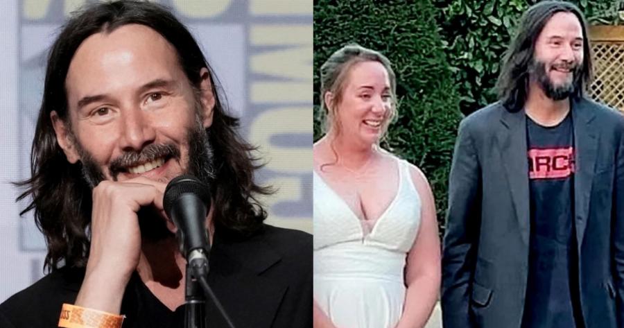 Τεράστιος Κιανού Ριβς: Άγνωστοι προσκάλεσαν τον ηθοποιό στον γάμο τους κι εκείνος πήγε και στο γλέντι