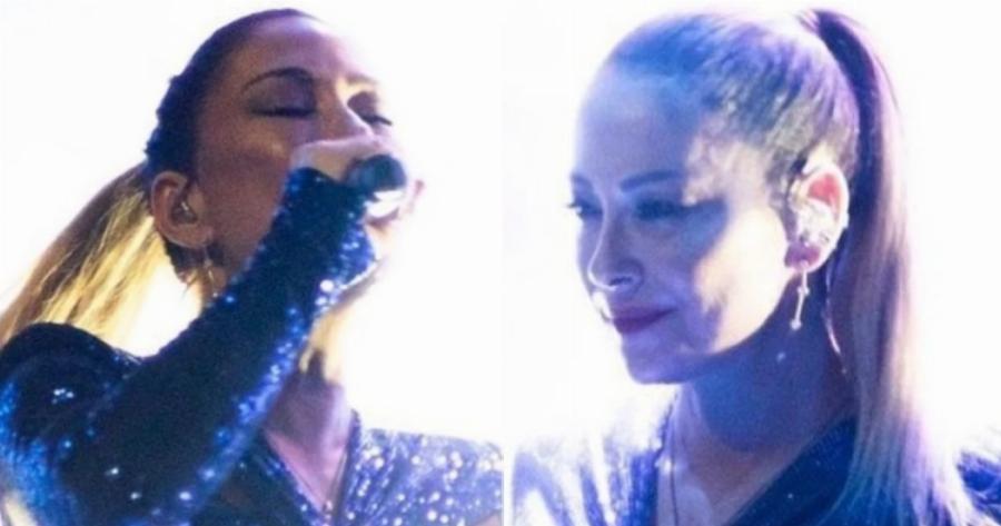 Όλοι κοιτούσαν τους κοιλιακούς της: Η εκρηκτική εμφάνιση της Μελίνας Ασλανίδου στην πίστα με ολόσωμη φόρμα και η αποθέωση