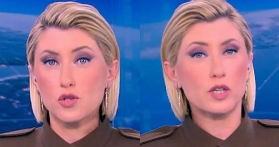 Η Σία Κοσιώνη με «στρατιωτική» στολή: Σούσουρο με την εμφάνισή της στις ειδήσεις– Στήθηκε «Γλέντι» στο Twitter