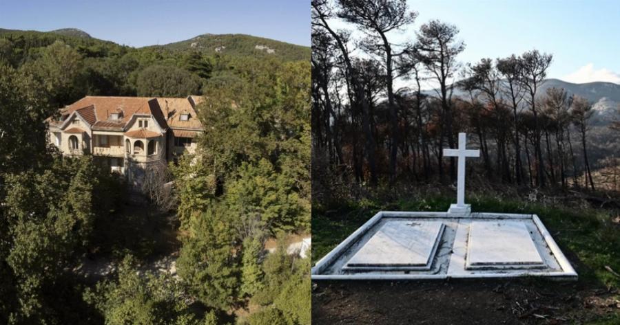 Τρέχουν και δεν φτάνουν στο Τατόι: Πώς ήταν το «βασιλικό νεκροταφείο» πριν τη φωτιά του 2021 και πώς είναι σήμερα