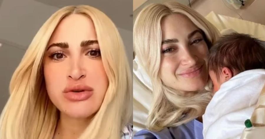 Η Ιωάννα Τούνη για τις δύσκολες στιγμές στον τοκετό της: «Άρχισαν να είναι ανησυχητικοί οι παλμοί του μωρού»