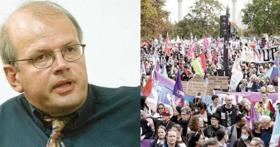 Άκης Τσελέντης για τις διαδηλώσεις στη Γαλλία: «Εδώ ΜουτσινάδοΚοκλώνιδες μας κοιμίζουν κανονικά»