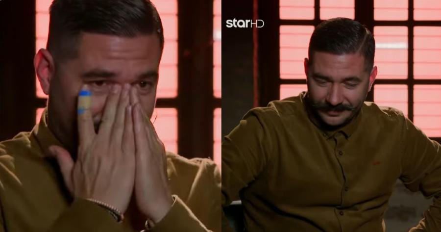 «Λύγισε» μπροστά στη κάμερα του MasterChef 7: Ξέσπασε σε κλάματα παίκτης ενώ μιλούσε για τον σκύλο του