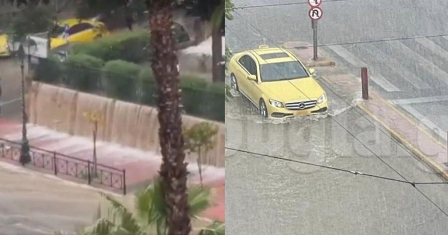 Κακοκαιρία: Δημιουργήθηκε “καταρράκτης” στη Βασιλίσσης Σοφίας, προβλήματα στους δρόμους της Αττικής