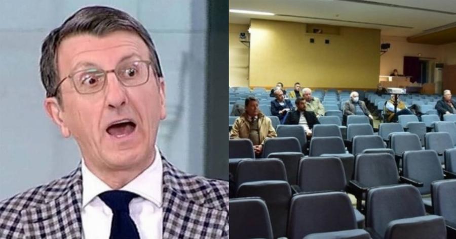 «Σείστηκε» η Λάρισα: Κοσμοσυρροή στην παρουσίαση του βιβλίου του Άρη Πορτοσάλτε