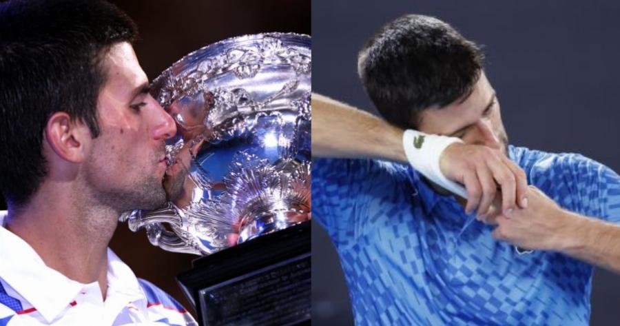 Σπουδαίος Νόβακ Τζόκοβιτς: «Λύγισε» ο μεγάλος Νόλε μετά τη νίκη επί του Στέφανου Τσιτσιπά