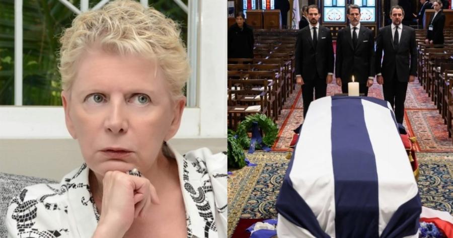 Πολλοί το είδαν, η Έλενα Ακρίτα το ξεστόμισε: Σούσουρο με το λάθος που έγινε στην κηδεία του τέως Βασιλιά Κωνσταντίνου