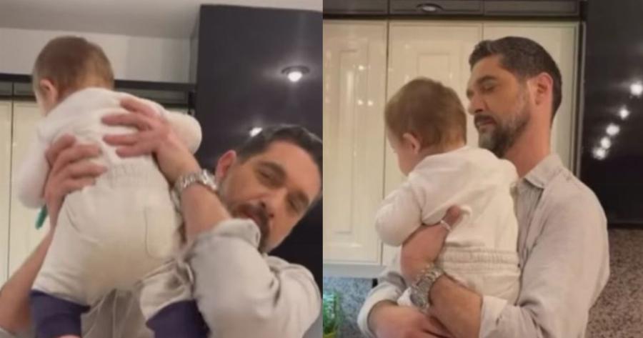 Το πιο τρυφερό βίντεο: Ο Πάνος Ιωαννίδης μας δείχνει τον γιο του για πρώτη φορά και γίνεται αμέσως viral