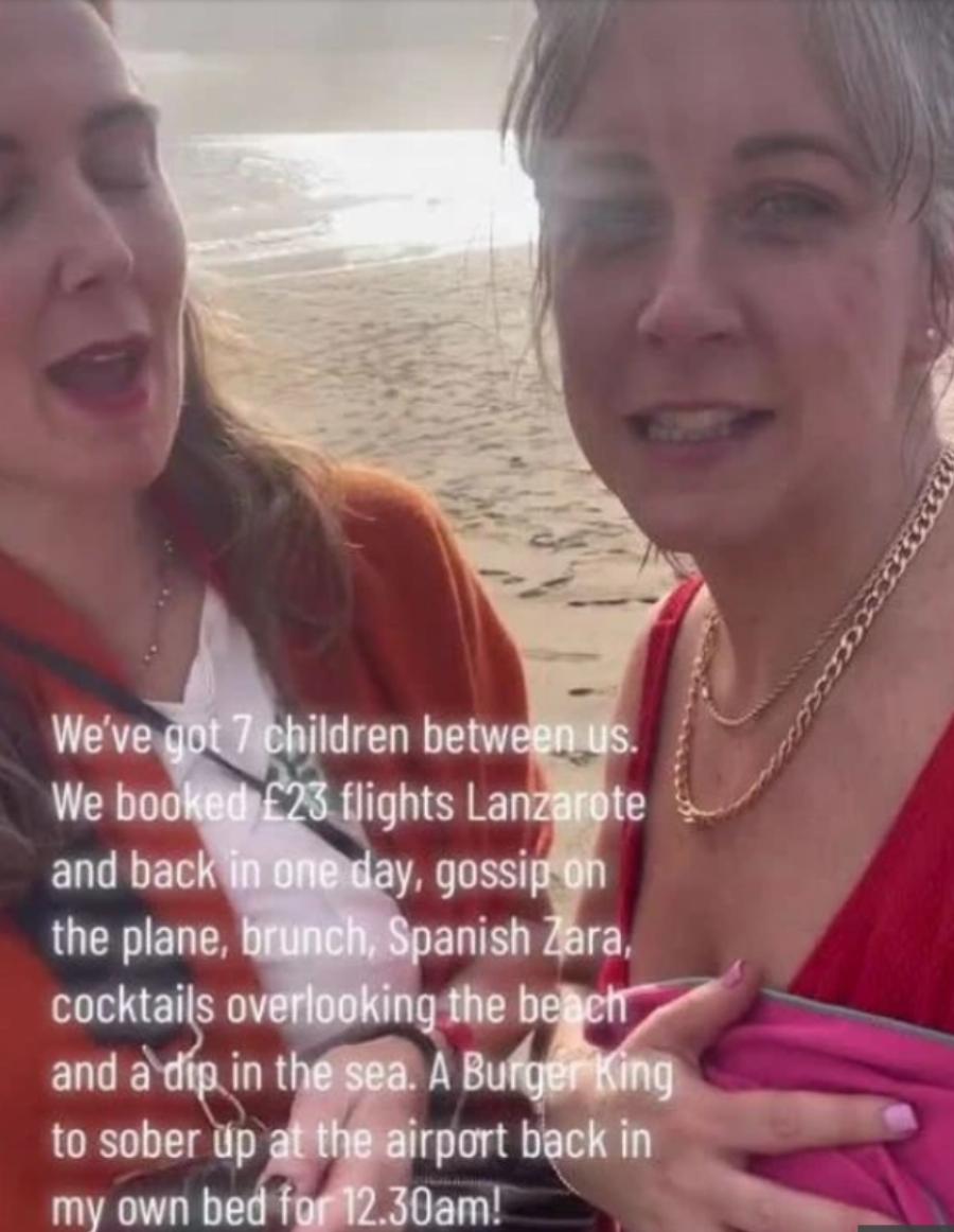 I’m a mum and I flew to Lanzarote for the day – it cost just £23 and I had the best time