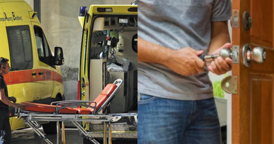 Ντύθηκε στα «μαύρα» η Κρήτη: Έφερε κλειδαρά και βρήκε τον 50χρονο αδερφό του νεκρό στο σπίτι