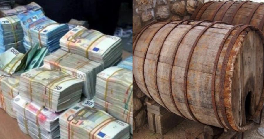 Τα λεφτά που έκαναν… φτερά: 84χρονη συνταξιούχος του Ο.Γ.Α. έκρυψε σε βαρέλι 250.000 ευρώ και όταν το άνοιξε βρήκε μόλις 30.000