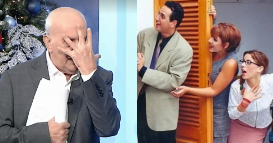 Πέρασε απαρατήρητος ο Γιώργος Παπαδάκης: Διέρρευσε 23 χρόνια μετά η σκηνή στο «Κων/νου και Ελένης» που έπαιζε ο δημοσιογράφος