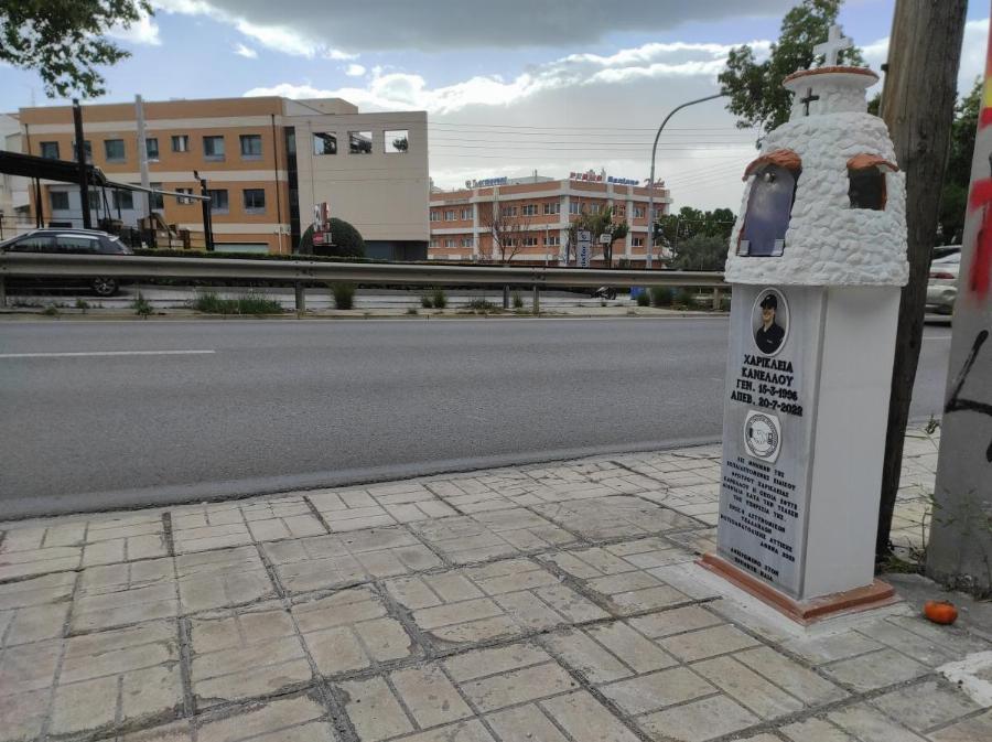 Άλιμος: Το εκκλησάκι στη μνήμη της αστυνομικού Χαρούλας Κανέλλου που πέθανε μόλις στα 26