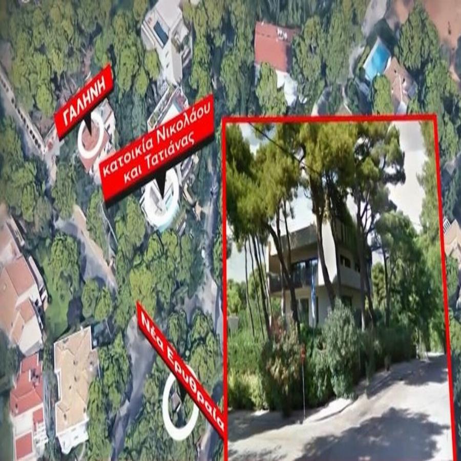 Σαν να βγήκε από παραμύθι: Αυτή είναι η τεράστια βίλα του Νικόλαου και της Τατιάνας Μπλάτνικ στα Βόρεια Προάστια