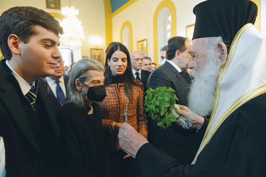 Κλίμα συγκίνησης στον Ευαγγελισμό: Τα δάκρυα του Νικόλα Πατέρα για τη λατρεμένη του Μαρία