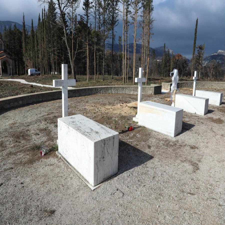 Η μεταμόρφωση στο Τατόι: Έτοιμο μέσα σε λίγα 24ωρα για την ταφή του τέως βασιλιά Κωνσταντίνου