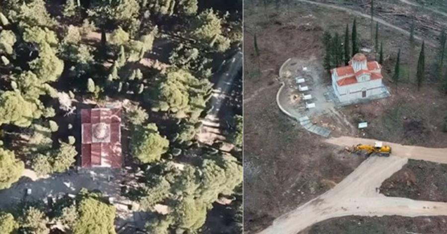 Τρέχουν και δεν φτάνουν στο Τατόι: Πώς ήταν το «βασιλικό νεκροταφείο» πριν τη φωτιά του 2021 και πώς είναι σήμερα