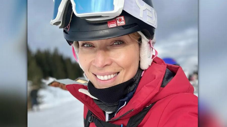 Η πρώτη απόδραση για το 2023: Η Μαριέττα Χρουσαλά κάνει σκι στις Γαλλικές Άλπεις με τον γιο της