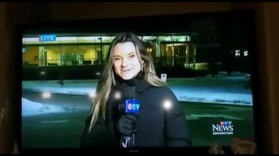 «Δεν νιώθω καλά αυτή τη στιγμή»: Ρεπόρτερ έχασε τα λόγια της και άρχισε να παραπατάει σε ζωντανή σύνδεση