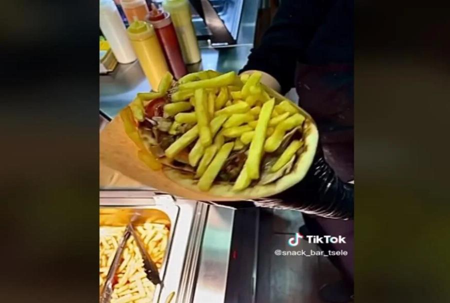 Τρίπιτο και σε άλλο επίπεδο: Ουρές στη Δράμα για να δοκιμάσουν το μεγαλύτερο πιτόγυρο της Ελλάδας