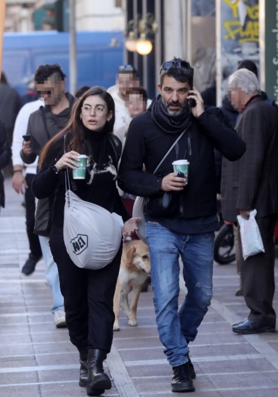 Πιο ερωτευμένοι από ποτέ: Ο φακός των παπαράτσι «συνέλαβε» τον Πέτρο Λαγούτη και τη Μάρθα Λαμπίρη Φεντόρουφ