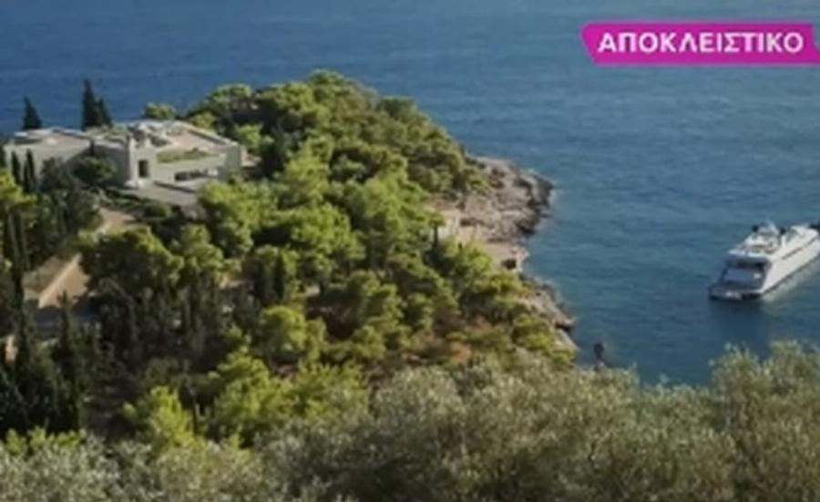 Με ελικοδρόμιο και τεράστια πισίνα: Ένα παλάτι των 15.000.000 ευρώ για τον Παύλο και τη Μαρί Σαντάλ, στις Σπέτσες