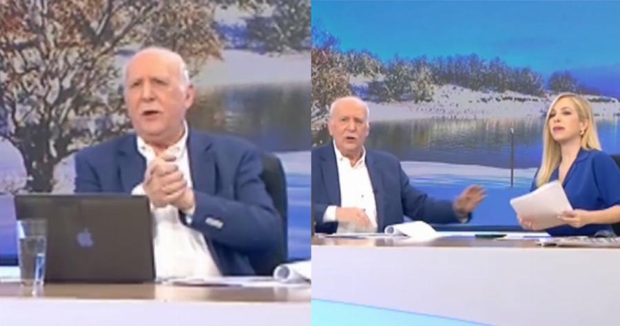 «Φύγε Μαρία, φύγε!»: Η Μαρία Αναστασοπούλου σηκώθηκε και έφυγε στον αέρα της τηλεόρασης, τι είπε ο Παπαδάκης