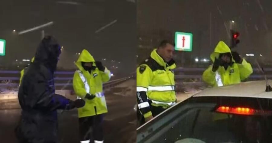 «Αυτό είναι ανευθυνότητα»: Οργισμένος αστυνομικός με εργοδότη που καλούσε εργαζομένους να δουλέψουν μέσα στα χιόνια