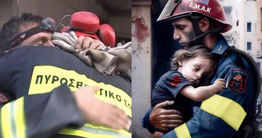 Η εικόνα που έχει συγκινήσει στη Τουρκία: «Θα πρέπει να ντρεπόμαστε για το “θα έρθουμε ένα βράδυ”»