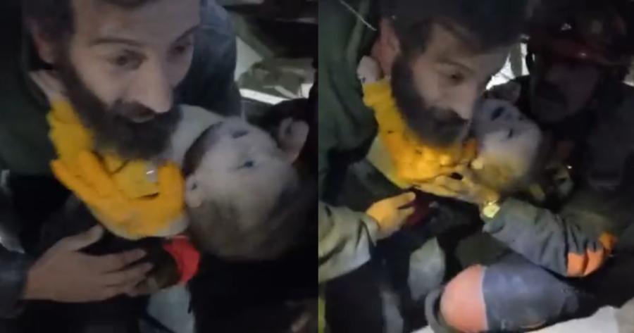 Υπάρχει ελπίδα στα συντρίμμια: Ο απεγκλωβισμός της μικρής Ελένης μετά από 68 ώρες προκαλεί συγκίνηση