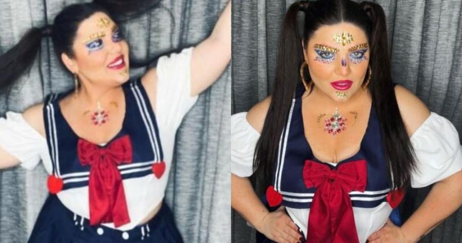 Μοίρασε εγκεφαλικά η Δανάη Μπάρκα: «Ντύθηκε» Sailor Moon και ξετρέλανε τον αντρικό πληθυσμό