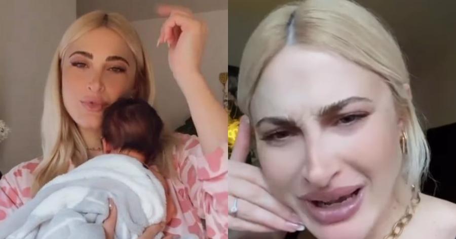 Ιωάννα Τούνη: «Θα το βγάζω το μωρό που να χτυπιέστε, δεν με νοιάζει καθόλου τι λέτε»